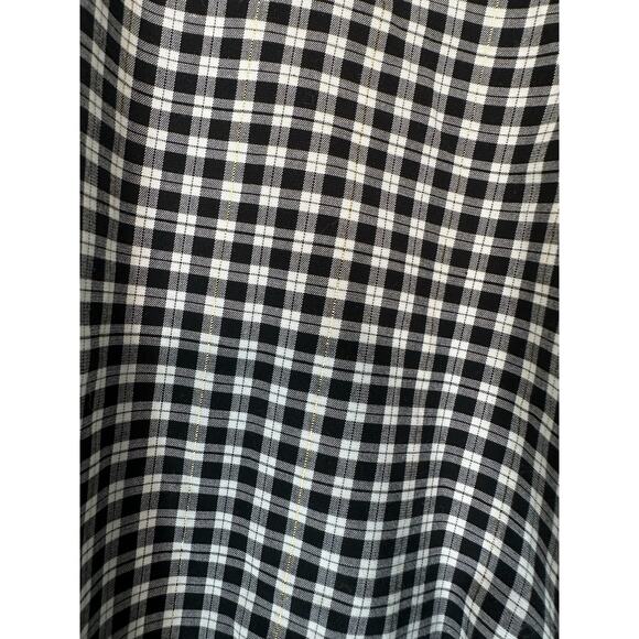 Talbots Women Plaid Collared Wrinkle Resistant Button Up Blouse‎ Shirt Size 18W - Picture 5 of 13